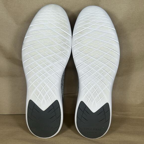 Cole Haan Men 11 GrandPlus Essex Distance Knit Oxford Nimbus Cloud Gray C30821 - Picture 9 of 11